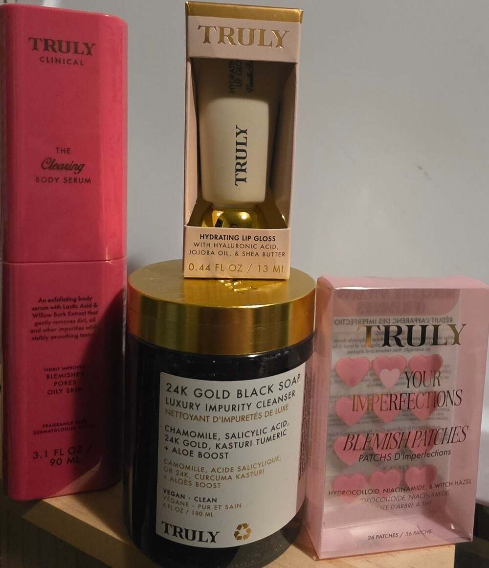 Truly Beauty Skincare Bundle: 4 FULL SIZE ITEMS